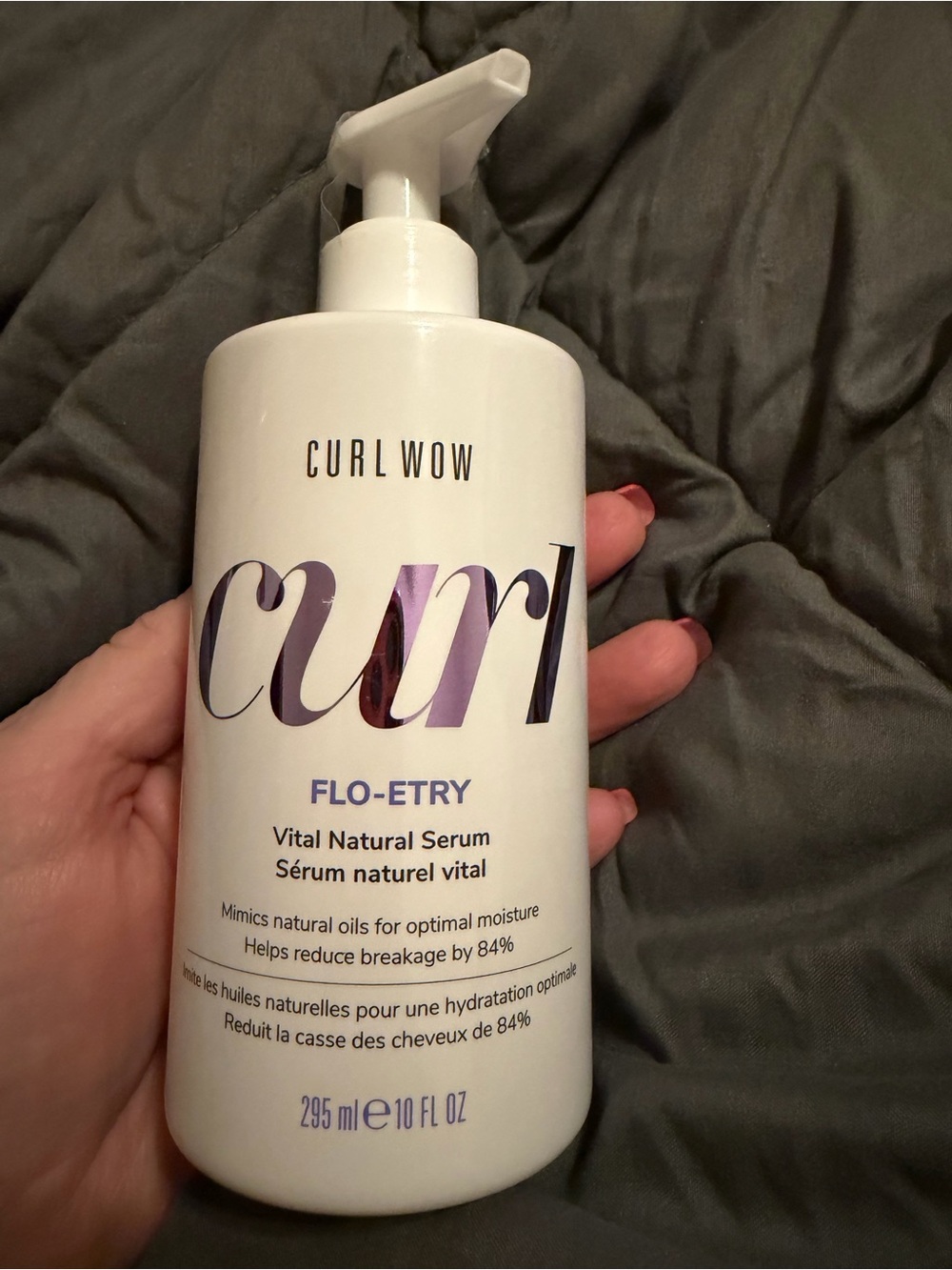 Curl Wow FLO-ETRY Vital Natural Serum - 295 ml NEW